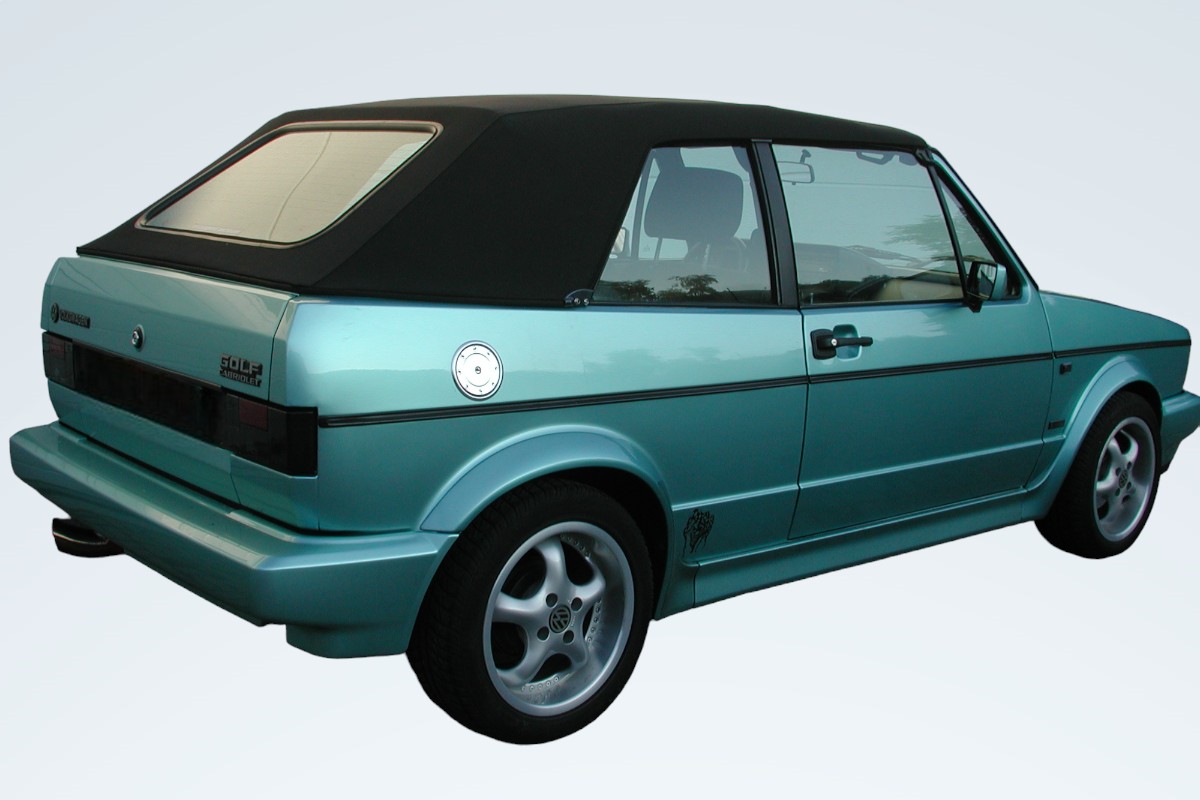 VW Golf 1 convertible top Auto, Limousine, Rad, Sprach, Coupé