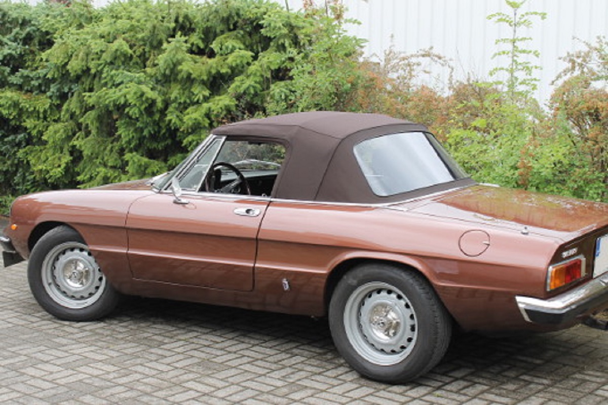 Alfa Spider Fastback Cabrioverdeck Auto, Coupé, Fahrzeug, Rad, Reifen
