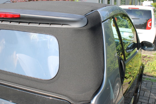 Smart Fortwo convertible top rear section