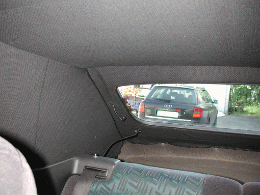 Opel Astra headlining