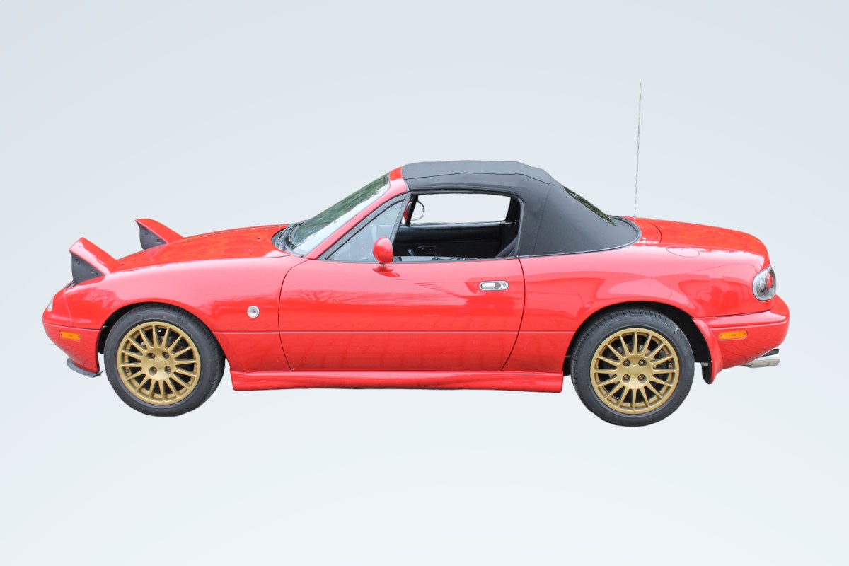 Mazda MX-5 NA/NB convertible top 1-piece with glass window