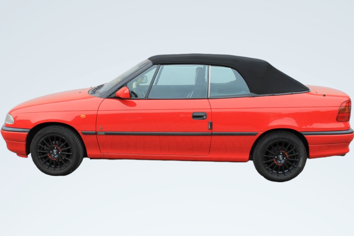 Opel Astra F convertible top Auto, Coupé, Sportwagen, Rad, Sprach