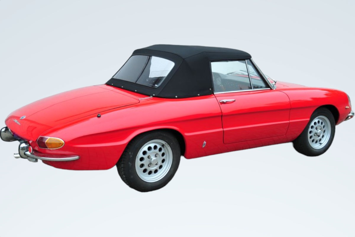 Alfa Spider Rundheck soft top