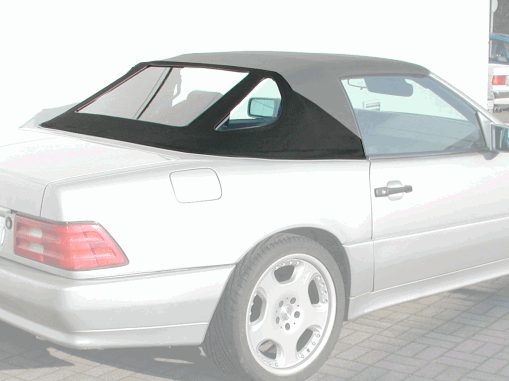 Mercedes SL R129 Convertible top rear section Mercedes SL R129 Convertible top rear section