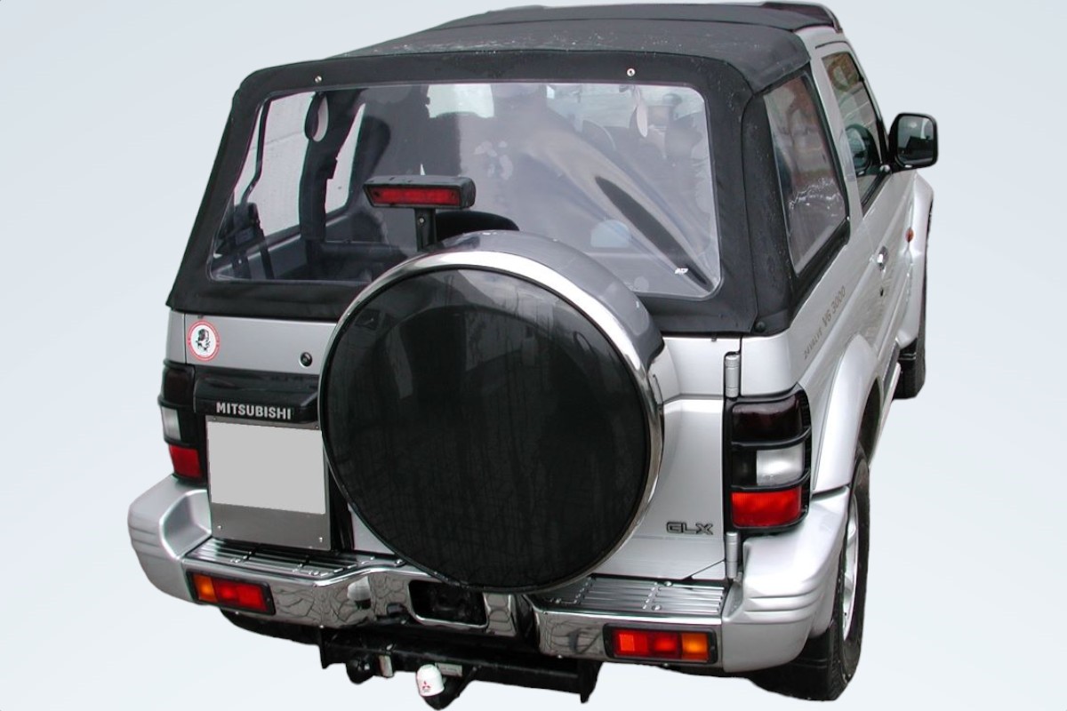 Mitsubishi Pajero V20 convertible top rear section