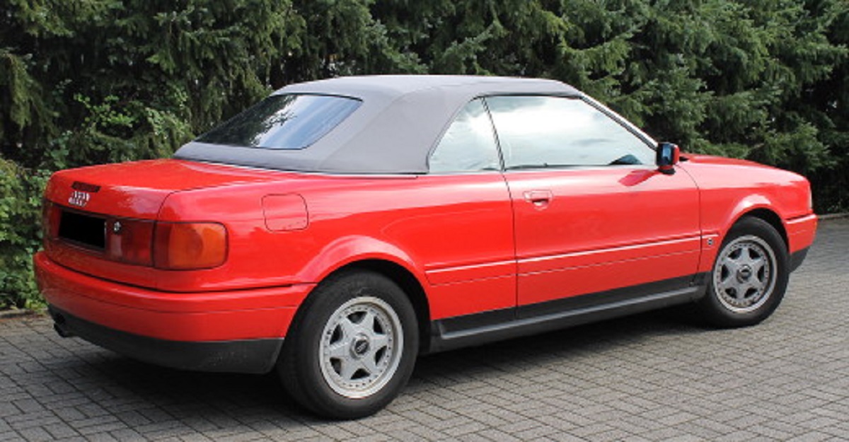 Audi 80 Cabrioverdeck Auto, Coupé, Sportwagen, Fahrzeug, Rad