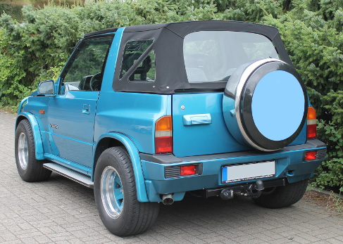 Suzuki Vitara folding top