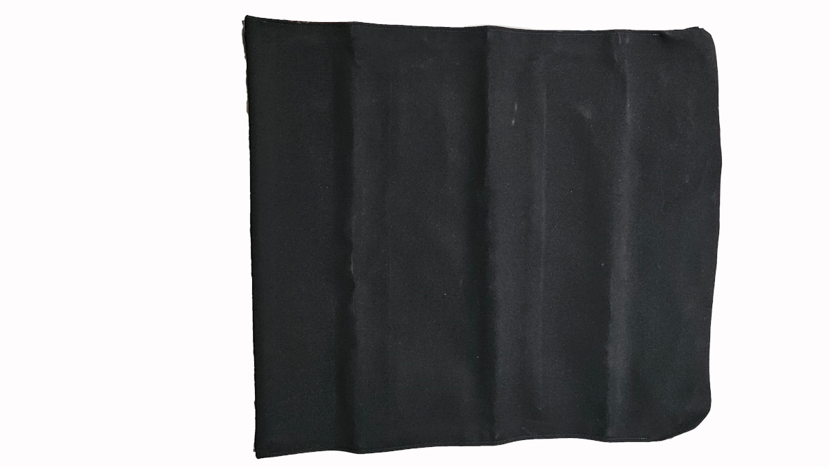 Schal, Schwarz, Stoffschal, Nacht Schwarz, Textil