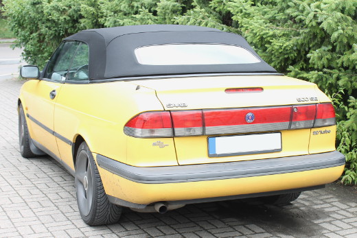 Saab 900-II convertible top