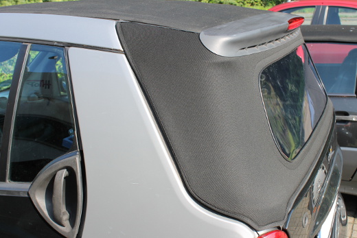 Smart Fortwo convertible top rear section