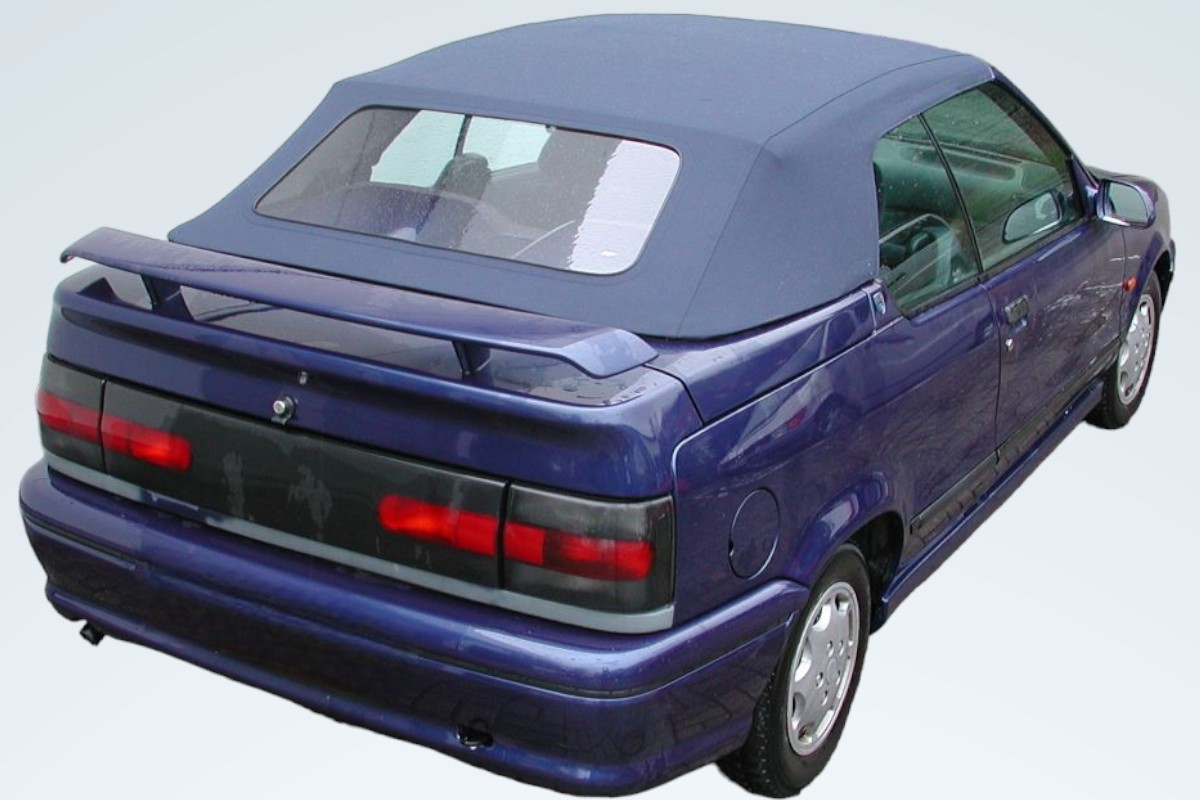 Renault 19 convertible top foil window