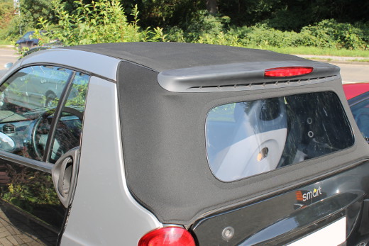 Smart Fortwo convertible top rear section