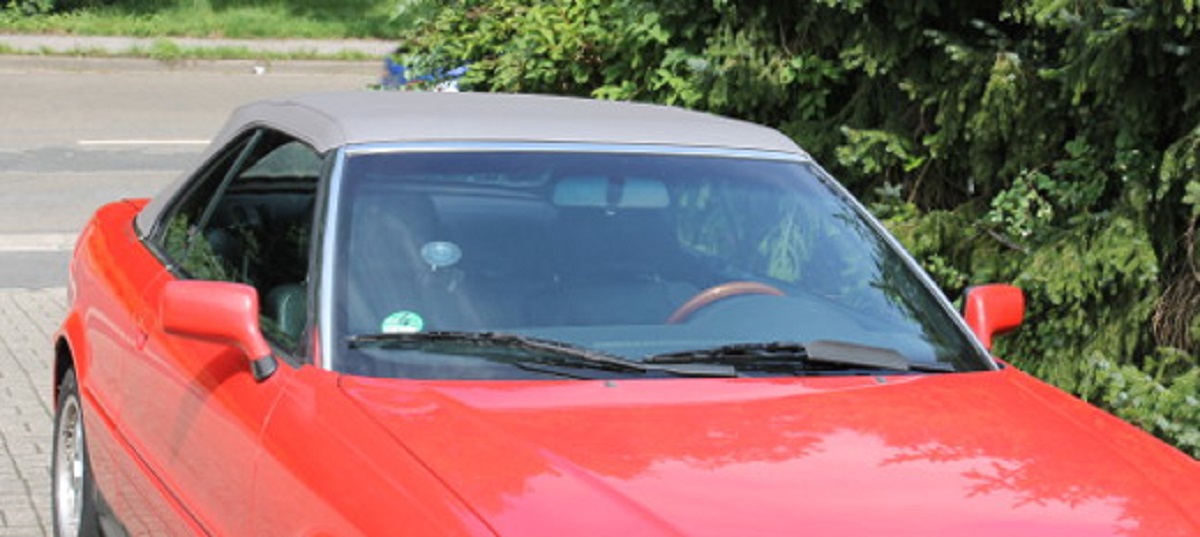 Audi 80 Cabrioverdeck Auto, Transport, Fahrzeug, Windschutzscheibe, Rad