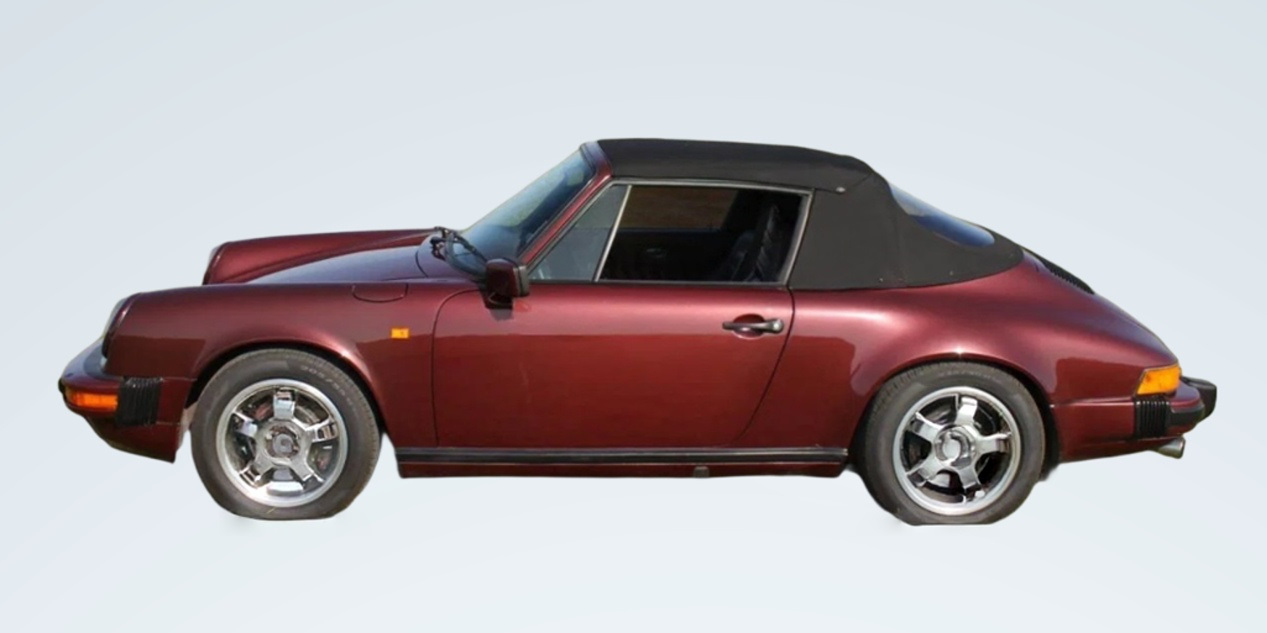 Porsche 911 G Verdeck Mazda, Roadster, Sportwagen, Rot, Cabrio