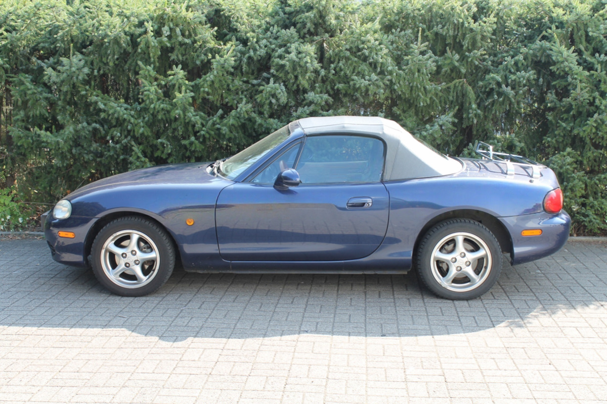 Roadster, Cabrio, Blau, Softtop, Alufelgen